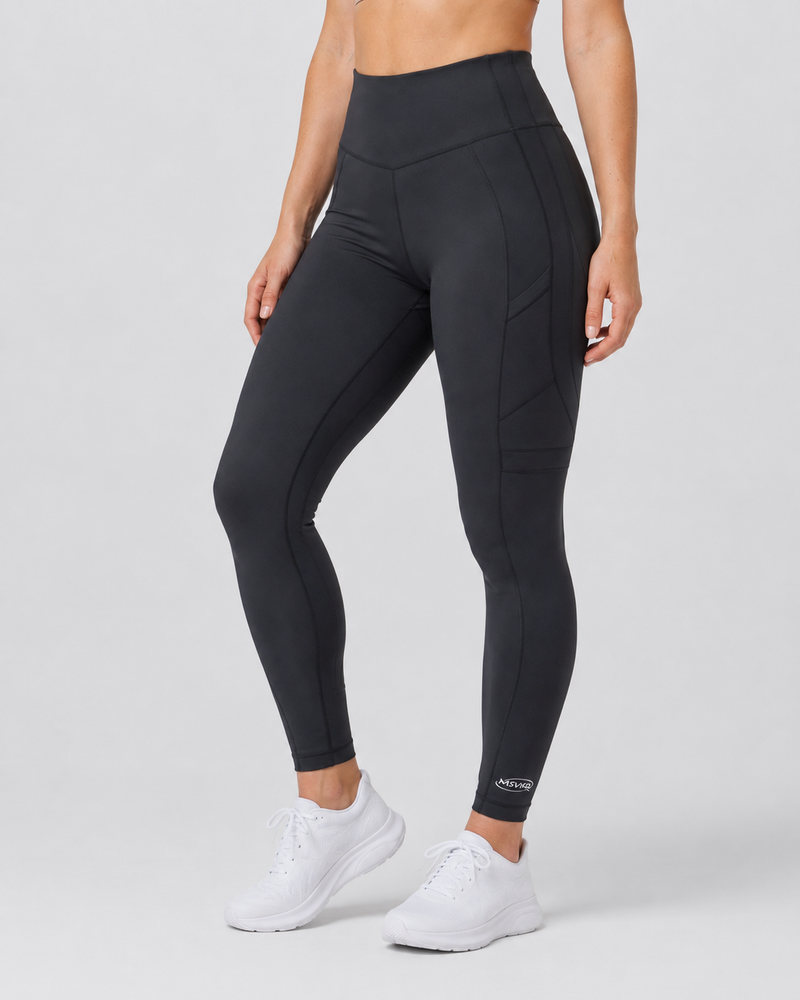 MOVIQ Womens Leggings Black Angled