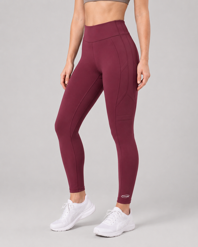 MOVIQ Womens Leggings Plum Angled