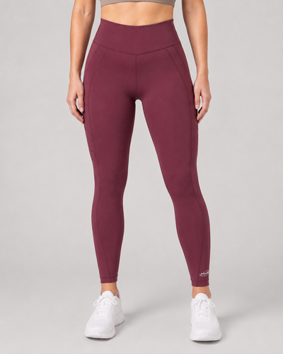 MOVIQ Womens Leggings Plum Front